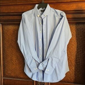 Polo by Ralph Lauren Blue Pinstripe Dress Shirt